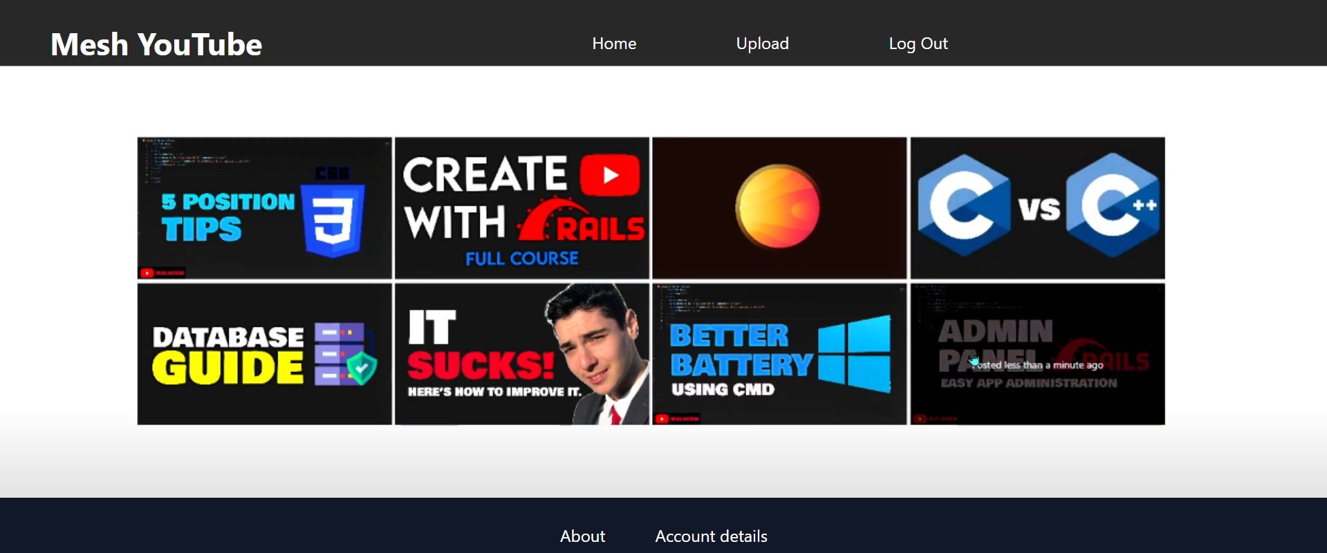 YouTube Clone